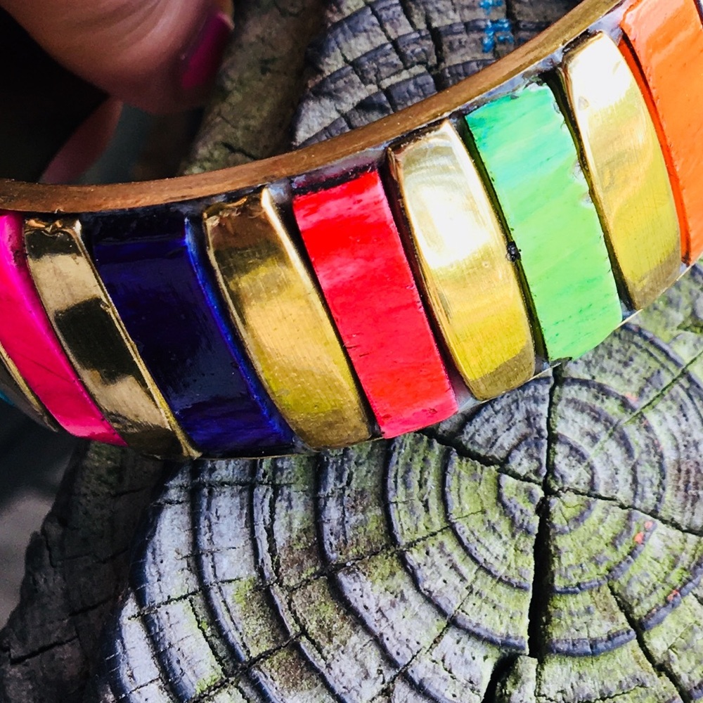 Host Pick Vibrant Multi-Colored Bangle - image 4